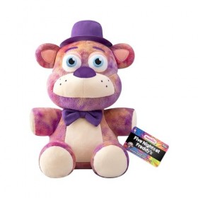 Funko Plush Jumbo: Five Nights at Freddys FNAF Tiedye - Freddy Fazbear 10"- Peluche à Collectionner - Idée de Cadeau dann