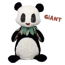 Les Déglingos Peluche Géante Rototos le Panda Tissu Ultra Doux Cadeaux Naissance Déco Chambre, 60 cm