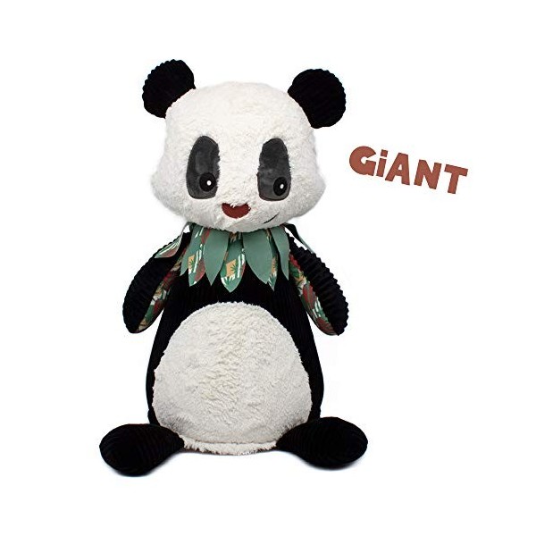 Les Déglingos Peluche Géante Rototos le Panda Tissu Ultra Doux Cadeaux Naissance Déco Chambre, 60 cm