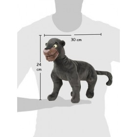 Famosa Softies - Peluche panthère Bagheera 24 CM Livre de la jungle - Qualité super soft