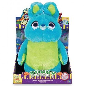 Thinkway Toys 64442 Lapin en peluche parlante Carnaval – Collection Signature Toy Story, multicolore