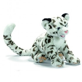 Anima - Peluche Léopard Des Neiges 32cmL