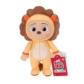 CoComelon Peluche JJ Lion 20 cm, WT0061, Multicolore