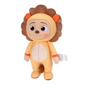 CoComelon Peluche JJ Lion 20 cm, WT0061, Multicolore