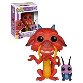 Funko - POP Disney - Mulan - Mushu & Cricket Multicolore