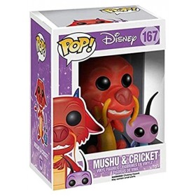 Funko - POP Disney - Mulan - Mushu & Cricket Multicolore