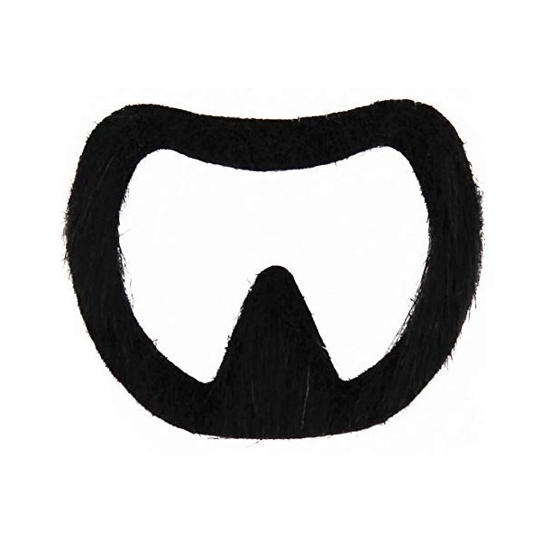 ILFD Walter Walter Fausse barbe, accessoire de déguisement de bouc Blanc