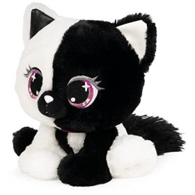 GUND P.Lushes Designer Fashion Pets Lady Luna Chat en peluche douce de qualité supérieure Noir et blanc 15,2 cm