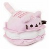 GUND Macaron Cookie Pusheen Sweet Dessert – Animal en peluche spongieux – Tissu extensible – À partir de 8 ans – Rose et blan