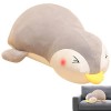 TLM Toys Animaux lestés en Peluche - Pingouin et Paresseux en Peluche,Oreiller lesté Peluches moelleuses pour Enfants et Adul