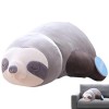 TLM Toys Animaux lestés en Peluche - Pingouin et Paresseux en Peluche,Oreiller lesté Peluches moelleuses pour Enfants et Adul