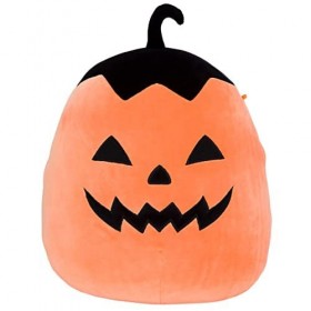 Squishmallow Kellytoy Peluche douce et spongieuse officielle pour Halloween Paige Pumpkin Spooky , 12,7 cm 