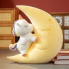 Jouets en Peluche Mignons Lune, poupées Animaux en Peluche Mignonnes, Coussins Moelleux créatifs, décoration de Chambre Kawai