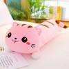 Long Chat Coussin Peluche Jouet en Peluche Animal Poupée Coussin Enfants Filles Décoration D’intérieur Cadeaux 110cm 3