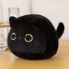 SaruEL Mignon Rond Boule Chat Oreiller en Peluche Jouet en Peluche Dessin animé Animal poupée Chat Sieste Tapis Cadeau d’Anni