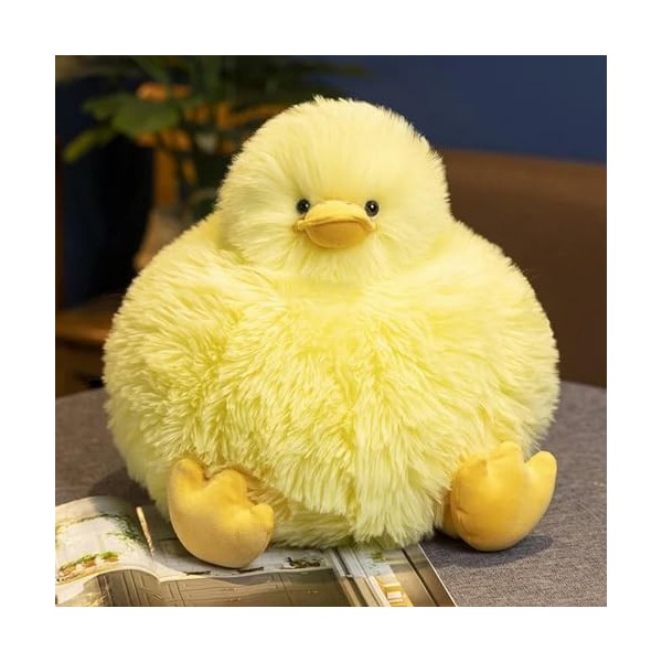 EacTEL Dessin animé Canard Peluche Jouet Kawaii Panda Peluche Animal poupée Mignon Doux Moelleux Enfants Cadeau de Noël Fille