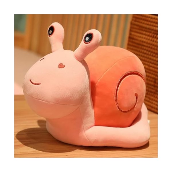 LfrAnk Escargot de Dessin animé Jouet en Peluche Animal Mignon Oreiller en Peluche Kawaii Escargot poupée canapé Coussin Mign