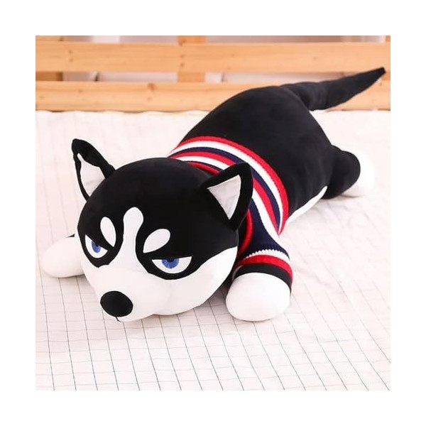 SaruEL Mignon Husky Peluche Jouets Enfants Oreiller De Couchage Poupée Animal en Peluche Jouets Cadeaux D’Anniversaire Filles