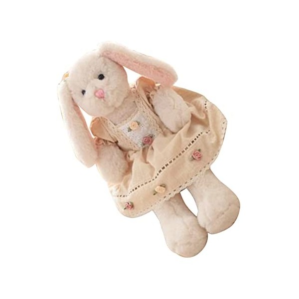 ibasenice 3 Pièces Lapin en Peluche Peluches De Lapin Doux Jouet en Peluche Kawaii Jouets en Peluche Peluches Douces Peluche 