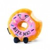 PUNCHKINS - Bite Me Donut en peluche – Cadeau amusant pour les amis