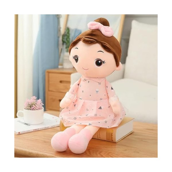 LfrAnk Super Kawaii Peluche Fille poupée avec vêtements Enfants Fille Jouet en Peluche Bande dessinée en Peluche Enfants Anni