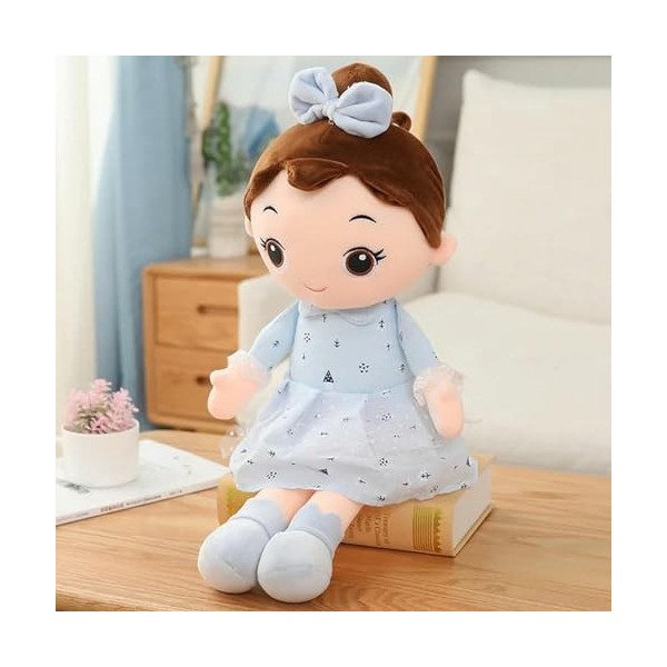 LfrAnk Super Kawaii Peluche Fille poupée avec vêtements Enfants Fille Jouet en Peluche Bande dessinée en Peluche Enfants Anni