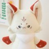 Ermano Peluche 75 cm Kawaii Renard Peluche Jouet Peluche Oreiller de Dessin animé Peluche Animal Jouet Mignon Renard