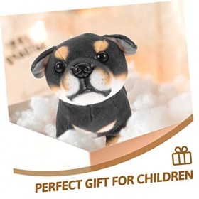 ABOOFAN 5 Pièces Poupée Chien Rottweiler Décor Jouets pour Enfants Chiot Cadeau pour Les Filles Cadeau danniversaire pour En