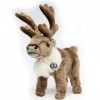 Renne Cari Karibu Caribou en peluche en forme de renne debout