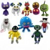  Lot de 10 My Singing Monsters wubbox Plus Doll, Cadeau en Peluche de Noël, Cadeau danniversaire pour garçon et Fille.