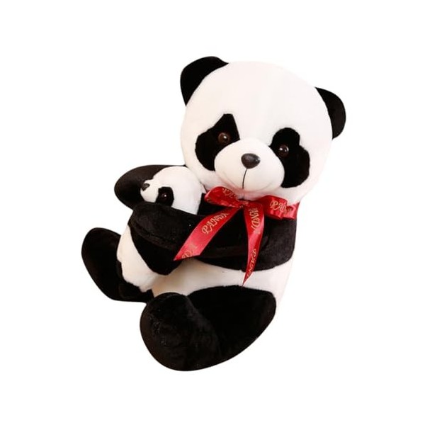 ibasenice 3 Pièces Panda en Peluche Pompons De Porcistas Peluches Jouets danimaux Jouet en Peluche Oreillers De Poupée Panda