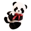 ibasenice 3 Pièces Panda en Peluche Pompons De Porcistas Peluches Jouets danimaux Jouet en Peluche Oreillers De Poupée Panda