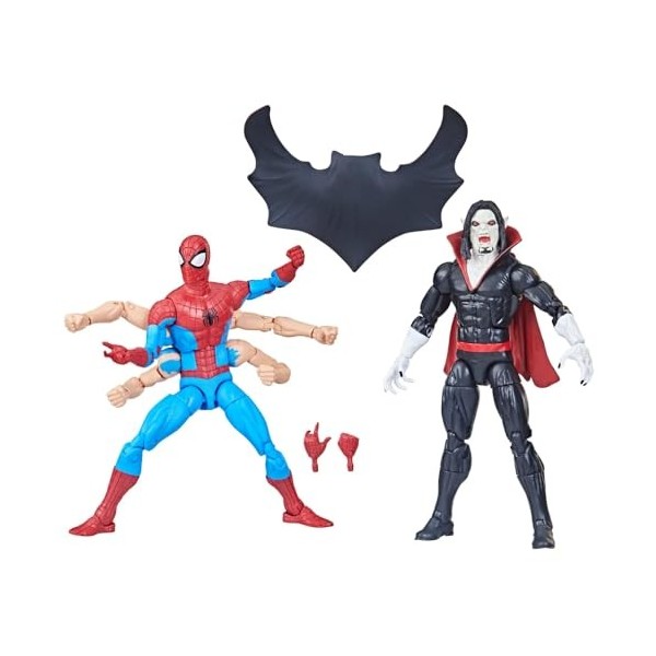 The Amazing Spider-Man Marvel Legends pack 2 figurines Spider-Man & Morbius 15 cm