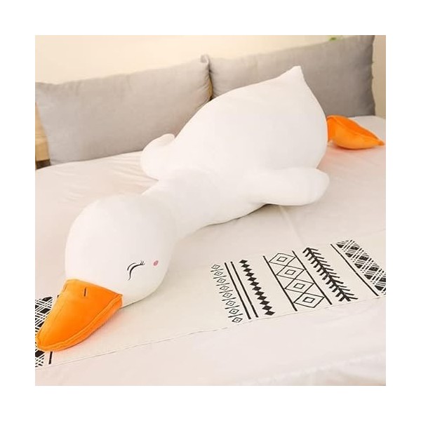 CILUA 70 cm-120 cm énorme Gros Canard en Peluche câlin Long Oreiller Doux en Peluche géante oie Peluche Cygne poupée Enfants 