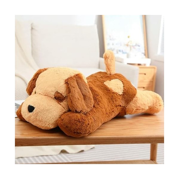 Géant en Peluche Jouets Chien Peluche Chiot Peluche Animaux Jouets Oreiller Enfants Cadeau d’Anniversaire Cadeaux de Noël 75c