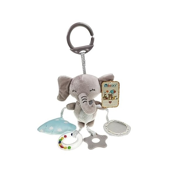 Toyvian 3 Pièces Anneau De Dentition Pour Bébé Jouets Éducatifs De Porristas Jouets Pour Nourrissons Jouet Pour Bébé En Peluc