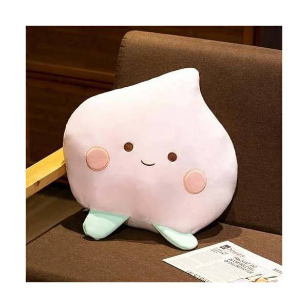 NOpinz Mignon Pêche en Peluche Oreiller Doux Dessin Animé Fruit en Peluche Poupée Jouet Grand Canapé Oreiller Home Decor Cade