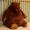 KiLoom Ours en Peluche Doux Jouets en Peluche Ours Brun foncé Super Grand Oreiller câlin en Peluche Animal Coussin Enfant Vac