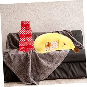 ibasenice 1 Set Banane Oreiller en Peluche Jouet Animaux Fructueux Oreillers Fruit en Peluche Banane Animal en Peluche Banane