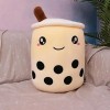 PaMut Mignon Dessin animé Bulle thé Peluche Jouet en Peluche poupée Alimentaire Fruits Tasse à thé Oreiller Jouet Cadeau Anni