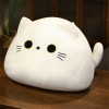EacTEL Kawaii Chaton Peluche Jouet Peluche Animal Chat Oreiller Tapis de Sieste Cadeau d’Anniversaire créatif pour Les Enfant
