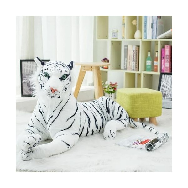 PaMut Coussin Tigre en Peluche Kawaii Mignon Cadeau d’Anniversaire Enfants Jouets Enfants Cadeaux de Noël 75cm 1