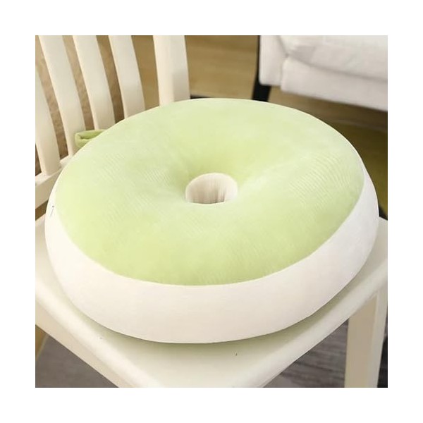 LfrAnk Coussins en Peluche colorés de Haute qualité Rond Macaron Jouets en Peluche Oreiller poupée en Peluche Filles décorati