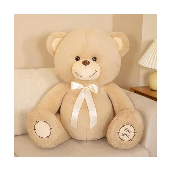 LfrAnk Kawaii Ours en Peluche Jouet Mignon Noeud Papillon Ours en Peluche Coussin Peut Saint Valentin Cadeau D’Anniversaire P