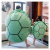 Oreiller portable en forme de coquille de tortue, oreillers en peluche, animaux en peluche, coussin de costume, jouet, cadeau