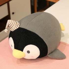 GagaLu Mignon Pingouin Doux Peluche Jouet en Peluche Dessin animé Animal poupée Mode Jouet Enfants Mignon Fille noël Cadeau d