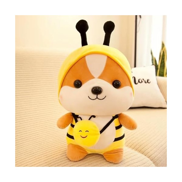 EacTEL Écureuil géant Peluche Jouet Dinosaure Enfants poupée noël fête d’Anniversaire Chambre décoration Cadeaux 45cm 1