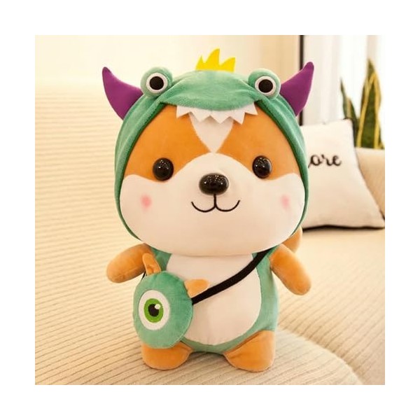 EacTEL Écureuil géant Peluche Jouet Dinosaure Enfants poupée noël fête d’Anniversaire Chambre décoration Cadeaux 45cm 1