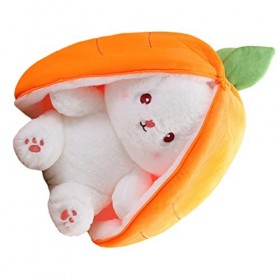 Toyvian 5 Pièces Peluche Jouet Lapin Doux Oreiller Câlin Lapin Animaux Jouet Bébés Poupées Maractus Plush Morgrem Plush Jouet