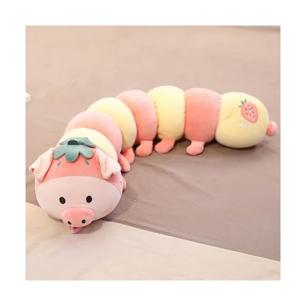 PaMut Mignon Fruit Chenille poupée Peluche Jouet Conforts Enfants Oreiller de Couchage Long Oreiller Petite Fille Cadeau poup